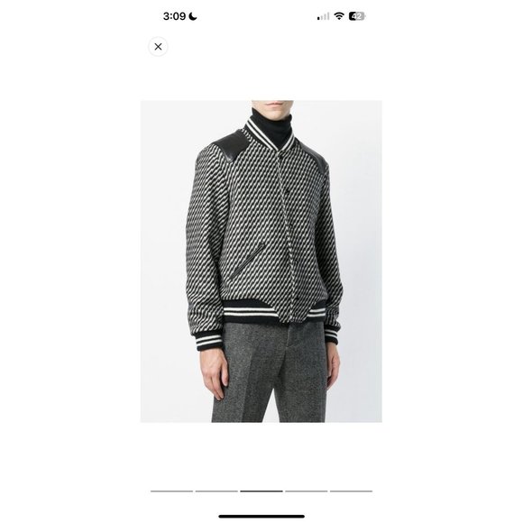 Saint Laurent Teddy Bomber Jacket - Picture 3 of 10